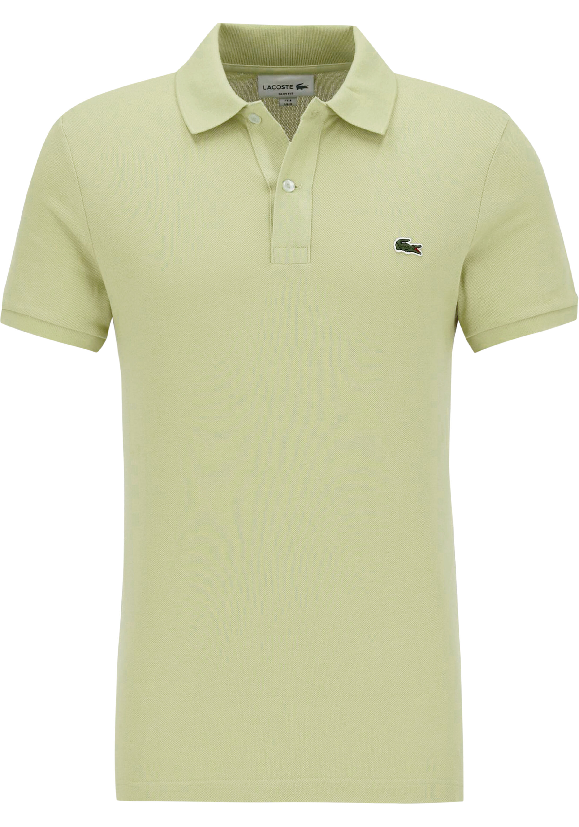 Lacoste Slim Fit polo, berkgroen